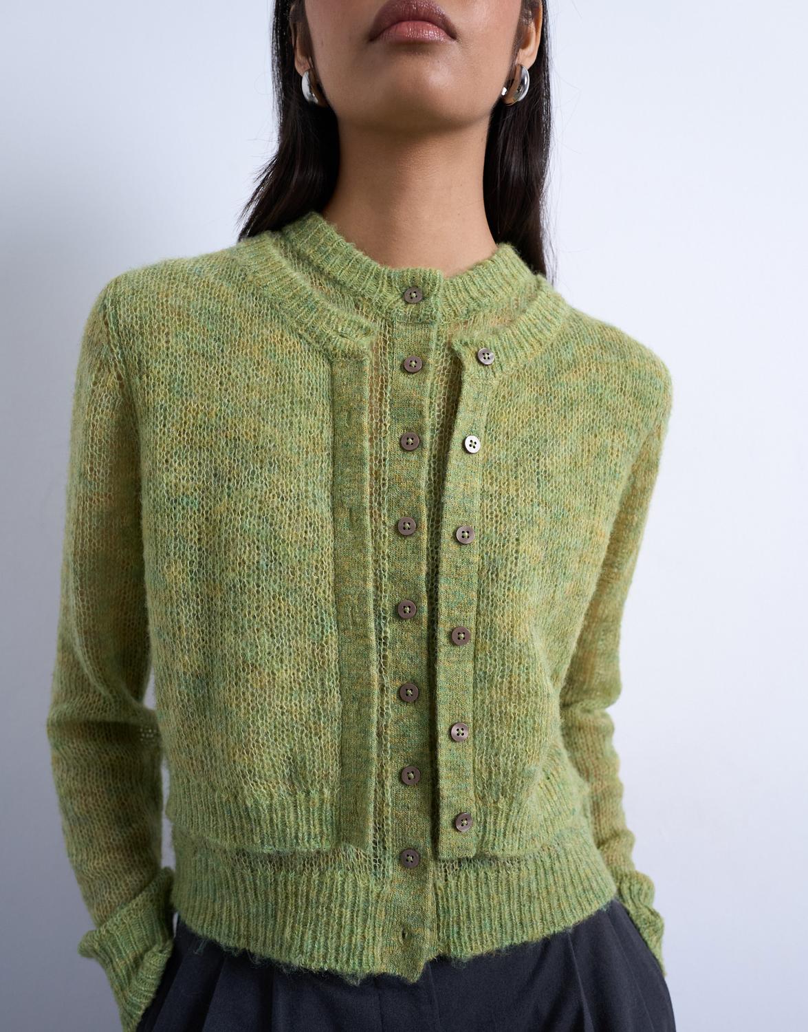 TSEBBA KNIT CARDIGAN